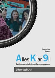 Cover von Alles Klar 9 II - Betriebswirtschaftslehre/Rechnungswesen