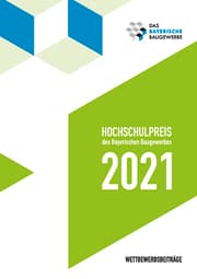 Cover von Hochschulpreis des Bayerischen Baugewerbes 2021