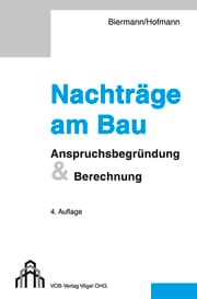 Cover von Nachträge am Bau