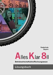 Cover von Alles Klar 8 II - Betriebswirtschaftslehre/Rechnungswesen