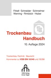 Cover von Trockenbau Handbuch
