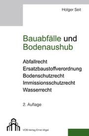 Cover von Bauabfälle und Bodenaushub
