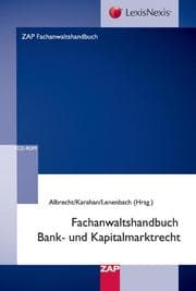 Cover von Fachanwaltshandbuch Bank- und Kapitalmarktrecht