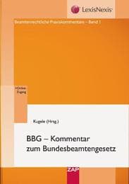 Cover von BBG - Kommentar zur Bundesbeamtengesetz