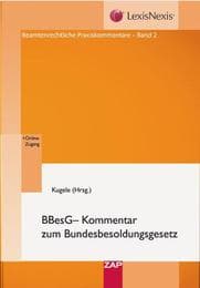Cover von BBesG - Kommentar zum Bundesbesoldungsgesetz