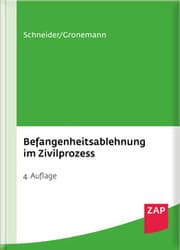 Cover von Befangenheitsablehnung im Zivilprozess