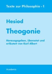 Cover von Theogonie. 7. Aufl