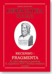 Cover von Heraclitea III.3.B/ii. Fragmenta (B).