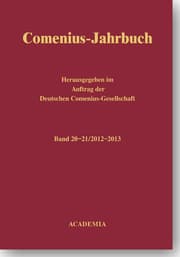 Cover von Comenius-Jahrbuch 20-21 (2012-2013)
