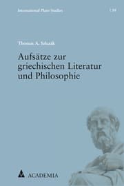 Cover von Aufsätze zur griechischen Literatur und Philosophie