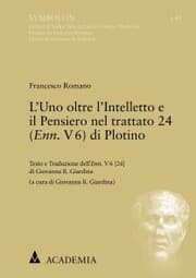 Cover von L'Uno oltre l'Intelletto e il Pensiero nel trattato 24 (Enn. V 6) di Plotino