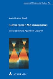 Cover von Subversiver Messianismus