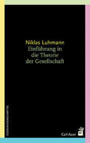 Cover von Einführung in die Theorie der Gesellschaft