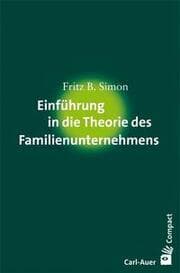 Cover von Einführung in die Theorie des Familienunternehmens