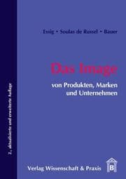 Cover von Das Image von Produkten, Marken und Unternehmen.