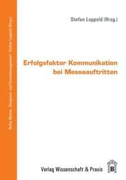 Cover von Erfolgsfaktor Kommunikation bei Messeauftritten.