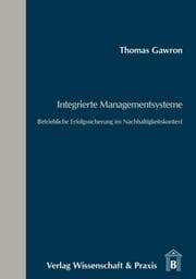 Cover von Integrierte Managementsysteme.
