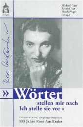 Cover von 'Wörter stellen mir nach, ich stelle sie vor'