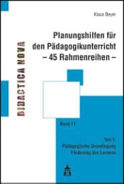 Cover von Planungshilfen für den Pädagogikunterricht 1