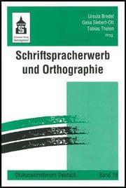 Cover von Schriftspracherwerb und Orthographie