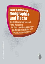 Cover von Geographie und Recht
