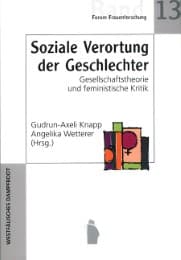 Cover von Soziale Verortung der Geschlechter