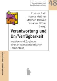 Cover von Verantwortung und Un/Verfügbarkeit