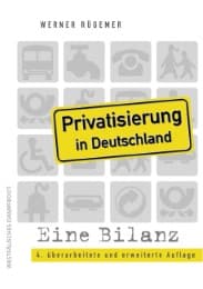 Cover von Privatisierung in Deutschland