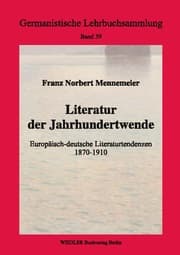 Cover von Literatur der Jahrhundertwende