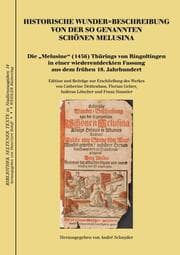 Cover von Historische Wunder=Beschreibung von der so genannten Schönen Melusina