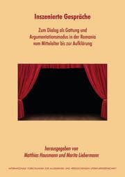 Cover von Inszenierte Gespräche
