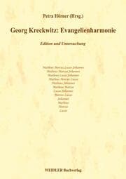 Cover von Georg Kreckwitz: Evangelienharmonie