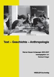 Cover von Text, Geschichte, Anthropologie