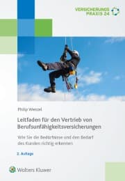 Cover von Leitfaden für den Vertrieb von Berufsunfähigkeitsversicherungen