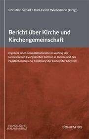 Cover von Bericht über Kirche und Kirchengemeinschaft