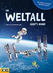 Cover von Im Weltall geht's rund - mit großem, farbigem Weltall-Poster