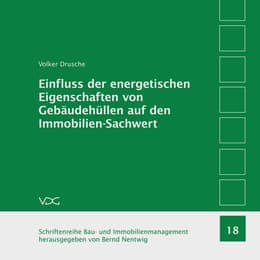 Cover von Einfluss der energetischen Eigenschaften von Gebäudehüllen auf den Immobilien-Sachwert
