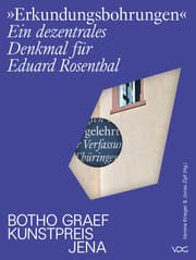 Cover von Erkundungsbohrungen. Ein dezentrales Denkmal für Eduard Rosenthal