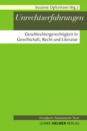 Cover von Unrechtserfahrungen