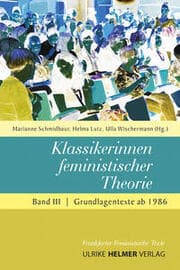 Cover von Klassikerinnen feministischer Theorie 3