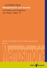 Cover von Mempsimoirie und Avaritia