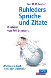 Cover von Ruhleders Sprüche und Zitate