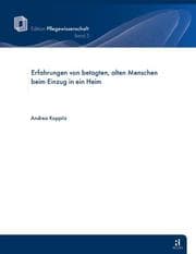 Cover von Erfahrungen von betagten alten Menschen beim Einzug in ein Heim