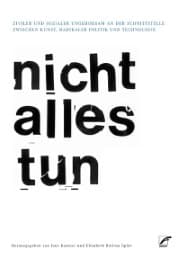 Cover von Nicht alles tun
