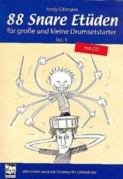 Cover von 88 Snare Etüden für große und kleine Drumsetstarter 1