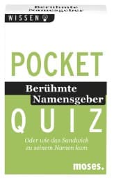 Cover von Pocket Quiz Berühmte Namensgeber