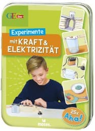 Cover von GEOlino - Experimente mit Kraft & Elektrizität