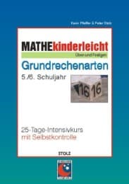 Cover von Mathe kinderleicht: Grundrechenarten