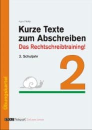 Cover von Kurze Texte zum Abschreiben