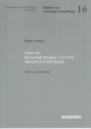 Cover von Urbar der Herrschaft Bregenz 1379/1474 Minnesängerurbar